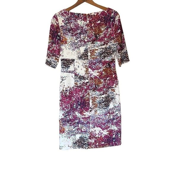 Adrianna Papell Multicolored Knee Length Cocktail Dress - Picture 7 of 7